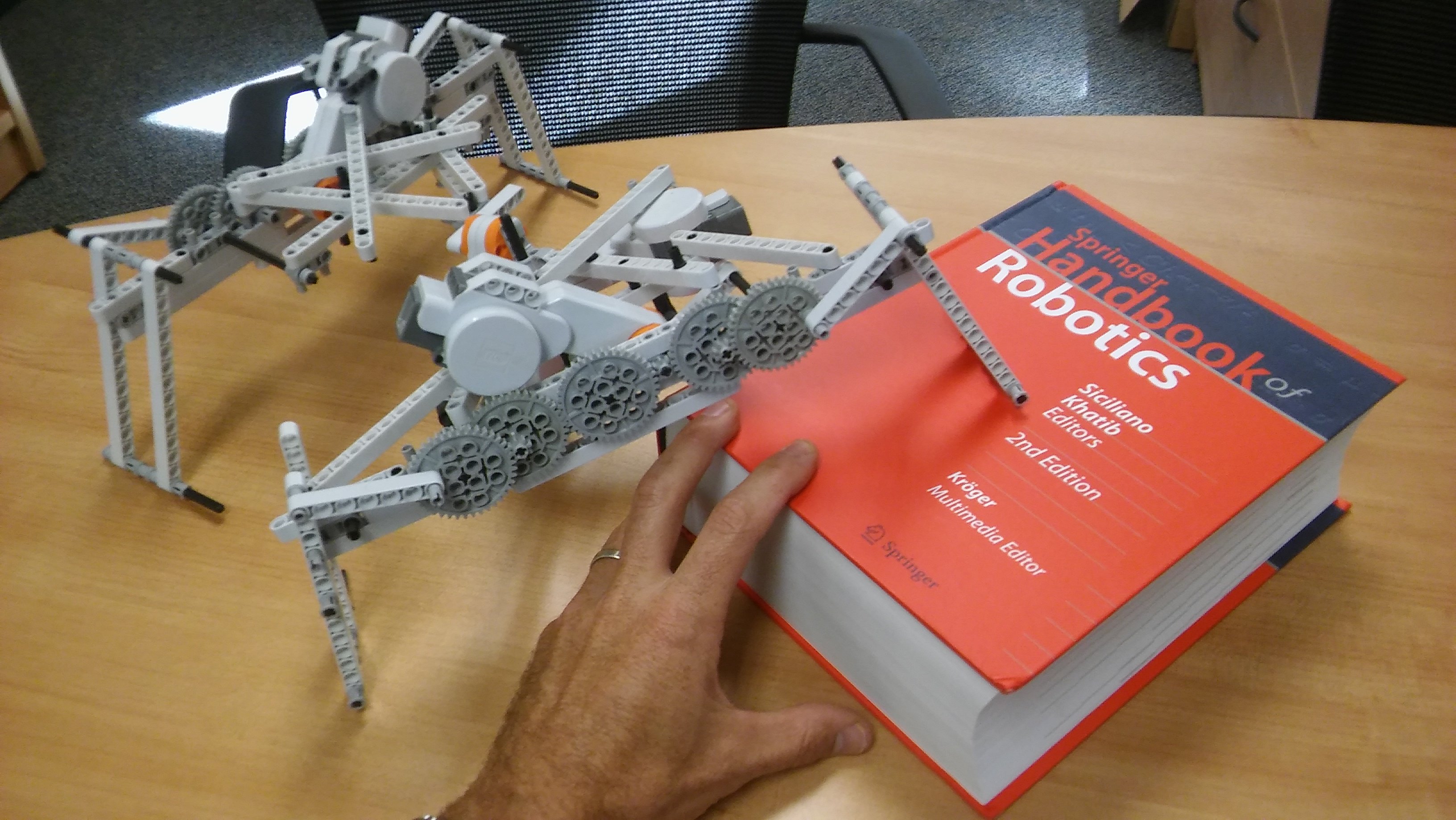 Josh Bongard on "My copy of @springerpub Handbook #Robotics has arrived! A light read at only 2227 pages! https://t.co/fQQjQfNGAw https://t.co/UGiTq56o06" / Twitter