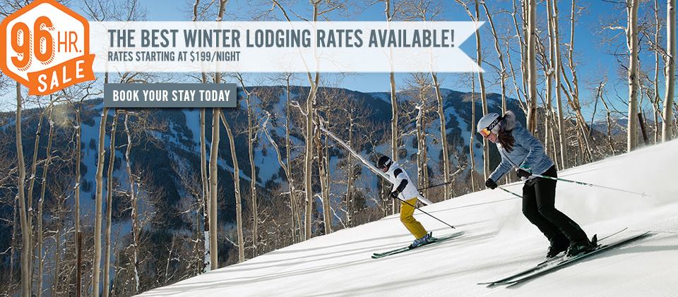91 days until Opening! Book your lodging now to receive up to 45% off winter lodging rates! BeaverCreek.com/96hrSale