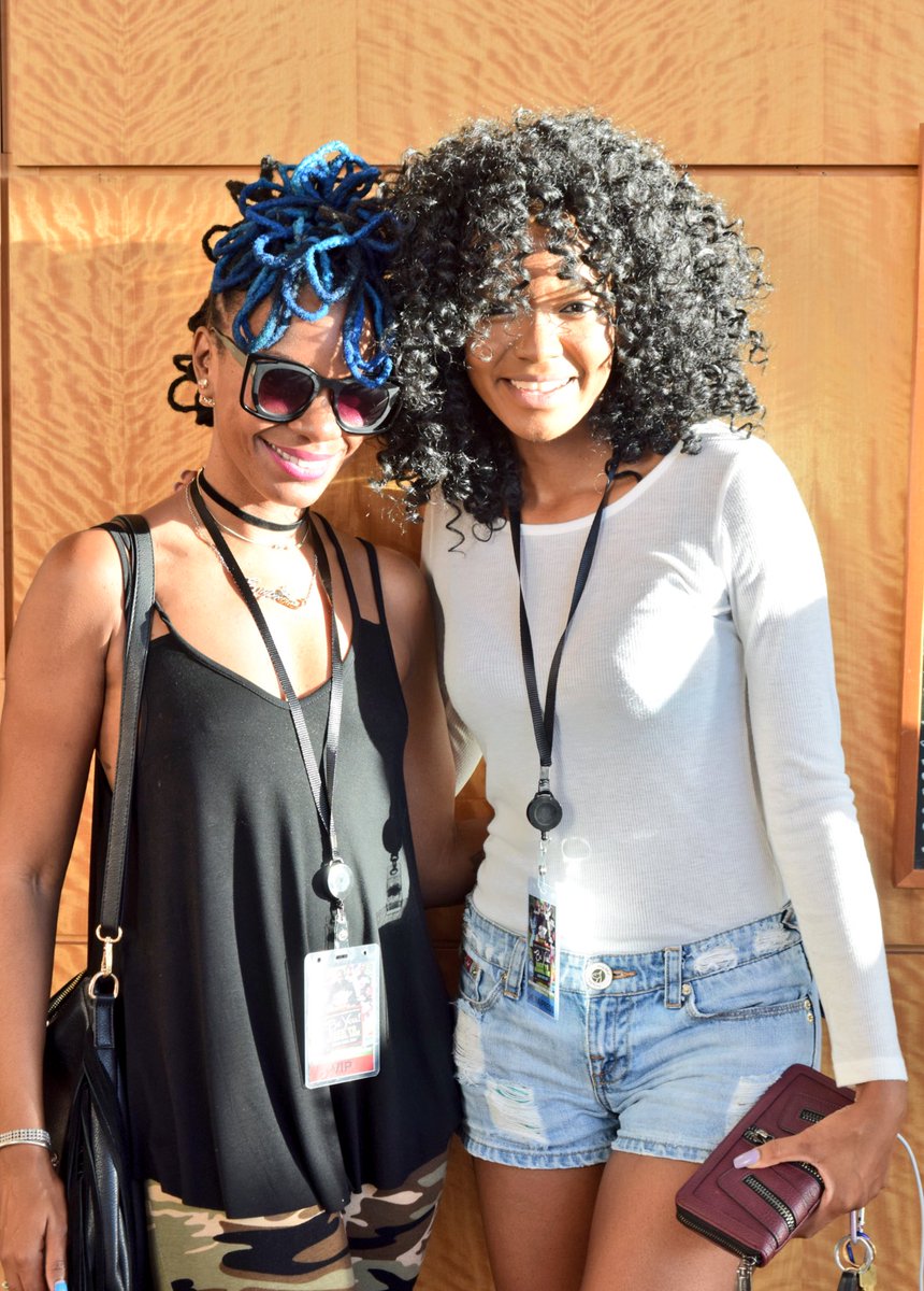 MissMincey's tweet photo. ππππ RT @EMPRESSRAW: Me & my baby @MissMincey #BeYouBackToSchoolJamπππ https://t.co/oMWJNooorV