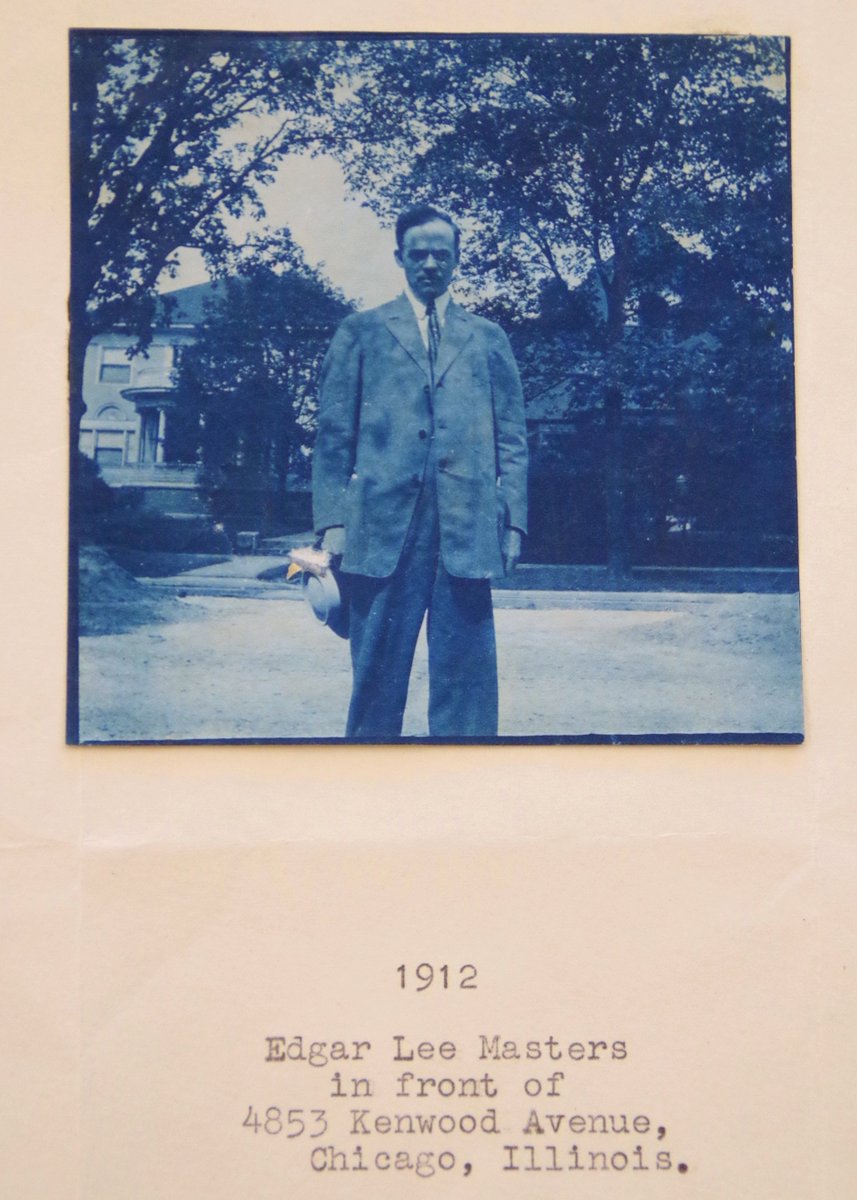 ALPLM's tweet image. Papers of "Spoon River" poet Edgar Lee Masters donated to presidential library. ow.ly/OGEY303vQ1w #ILhistory