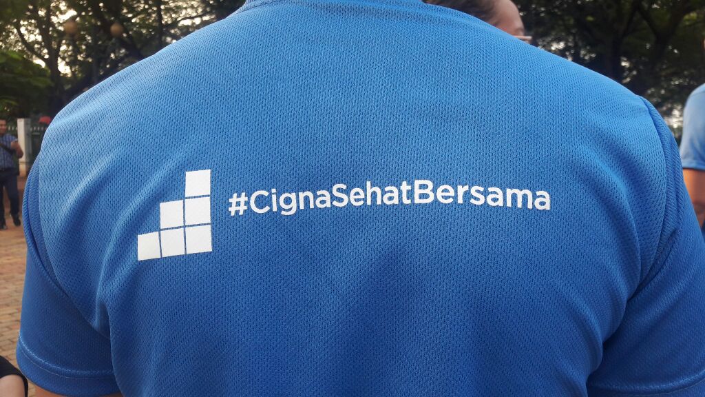 Run for charity! @cigna_id #CignaSehatBersama #CignaIndonesiaWomenNetwork  #CignaGlobalFinessChallenge2016