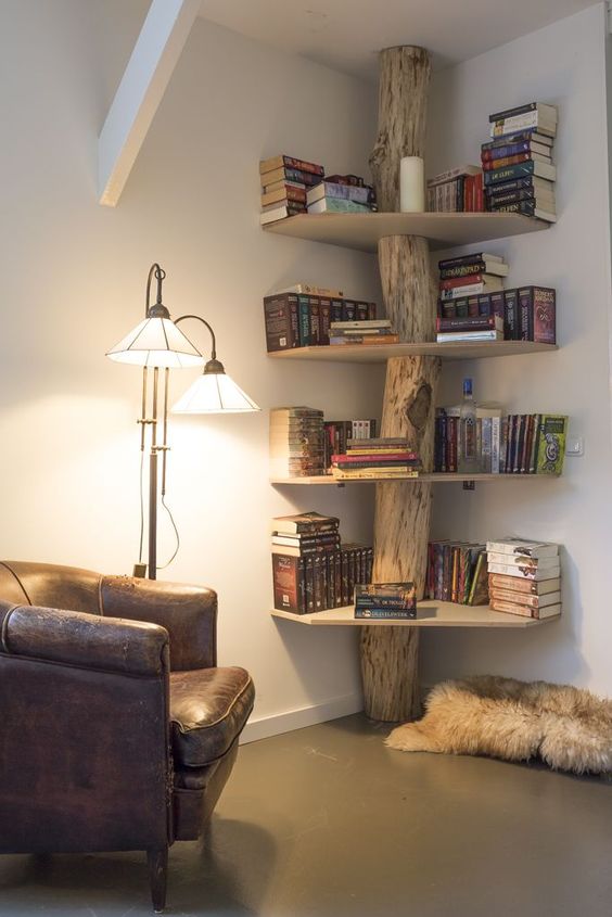 I absolutely love this idea that I have found for the home. Its like having a tree house inside. #homeideas