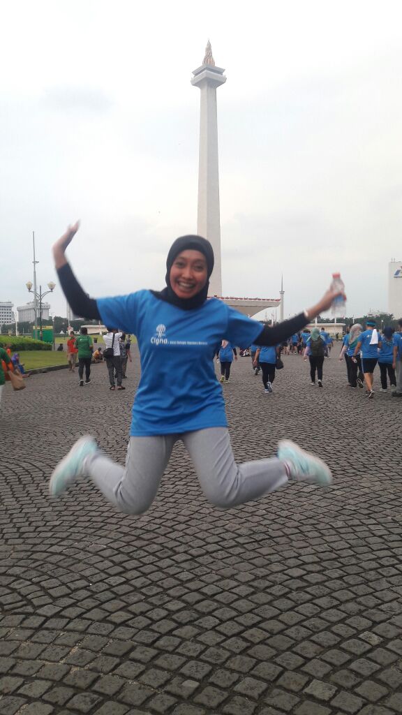 Run for charity! @cigna_id  #CignaGlobalFinessChallenge2016 #CignaIndonesiaWomenNetwork #CignaSehatBersama