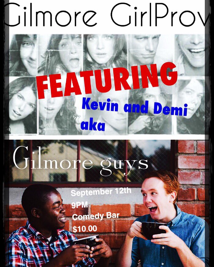 hotcousincomedy's tweet photo. Big news! Huge!
@GilmoreGuysShow will be joining the cast of GGProv for one night only! @comedybar. Sept 12th. 9pm! https://t.co/kiO9o4hl4h