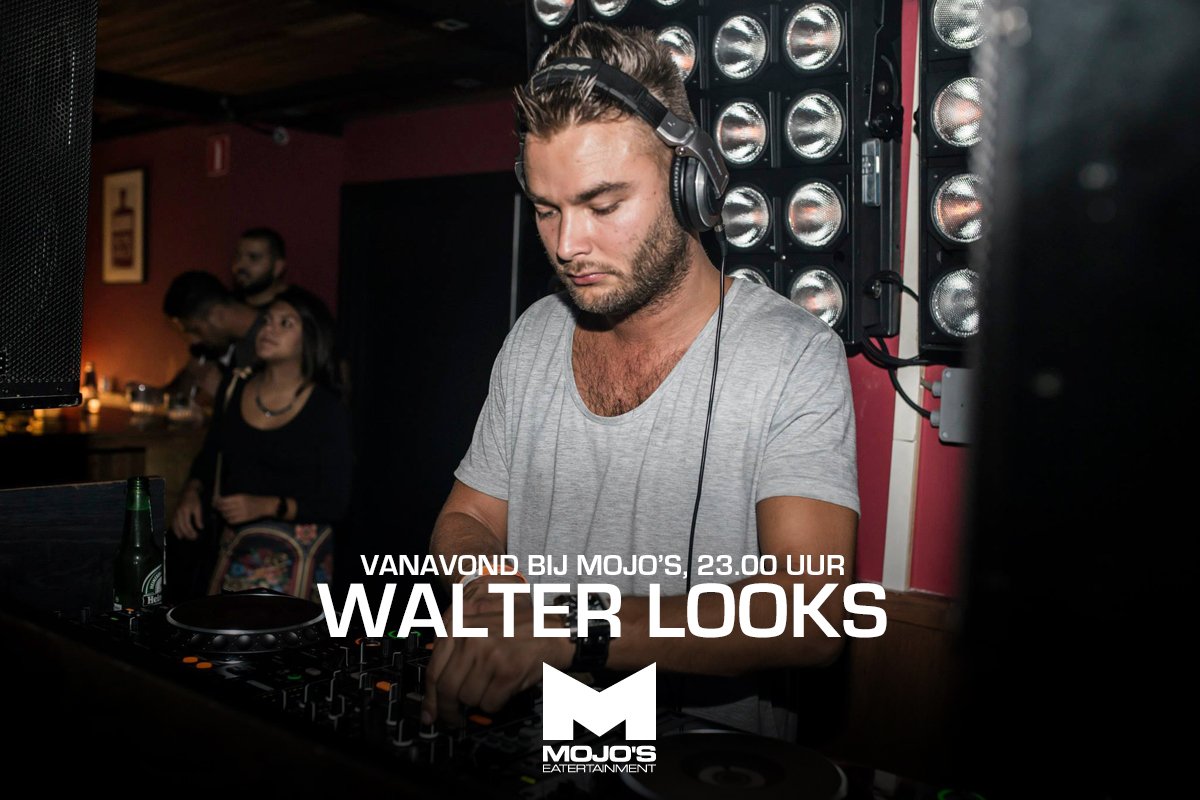 Vanavond bij ons in de booth, Walter Looks! Wat zijn jouw plannen voor deze prachtige zaterdagavond?