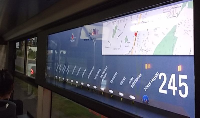 openstreetmap's tweet photo. OpenStreetMap spotted on board a bus in Kraków, Poland. See more OSM "Featured images" here: https://t.co/cMgYXjlWTI https://t.co/jLzznO2hRh