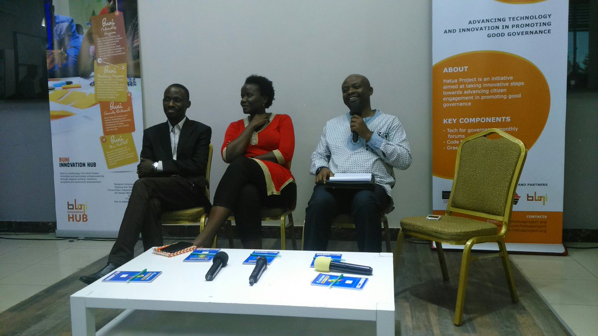 mgonja_maryam's tweet image. Panelists for #Tech4Governance Forum @AbellaBateyunga @macdemelo @JamiiForums @JosephNgwegwe