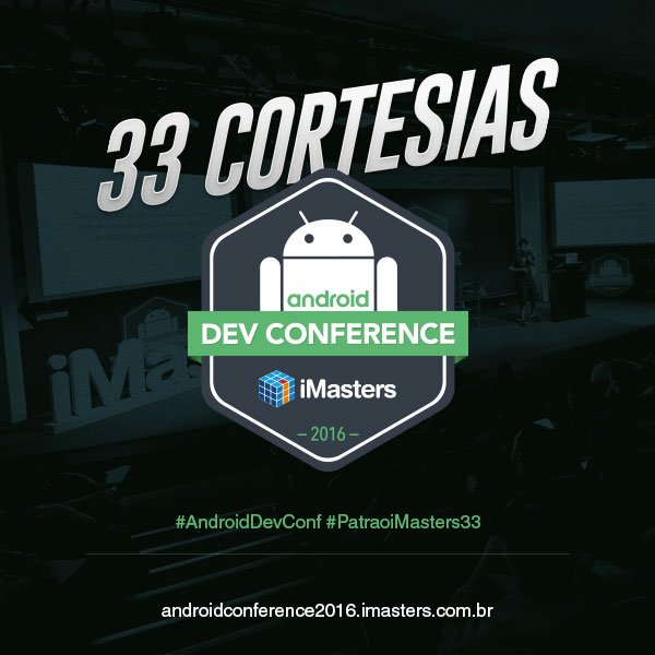 iMasters's tweet image. Hoje o Patrão do iMasters faz aniversário! As 33 melhores msgs de parabéns ganharão uma cortesia pro #androiddevconf