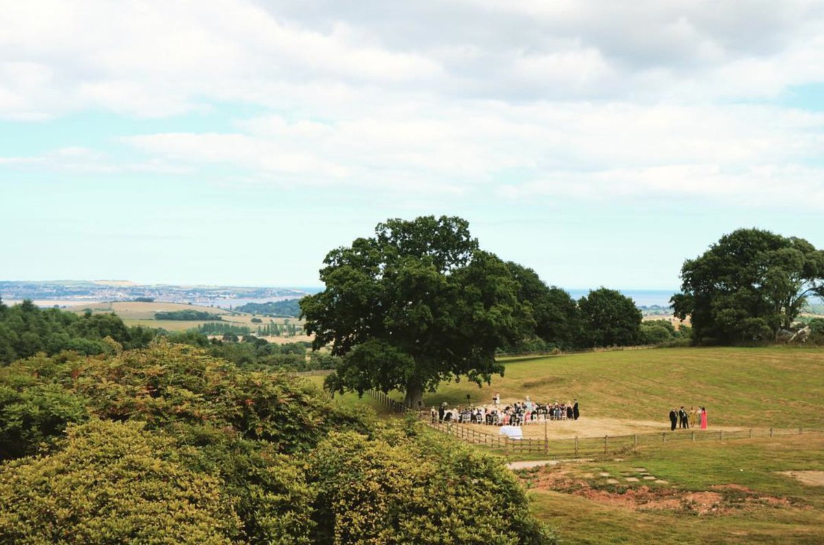 Field dreams!  The beautiful setting for a wedding <a href="/MamheadHouse/">Mamhead House</a>