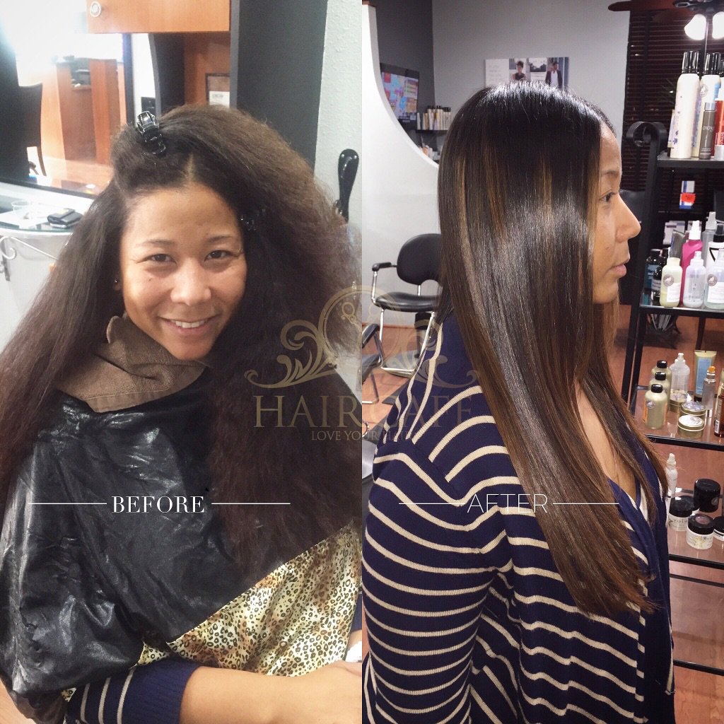 mohaircare's tweet photo. Before&amp;After #balayage #hair #healthyhair  #loveyourhaircafe #haircolor #hairdye #iestylist  #straighthair #longhair https://t.co/ZAjIaELqeG