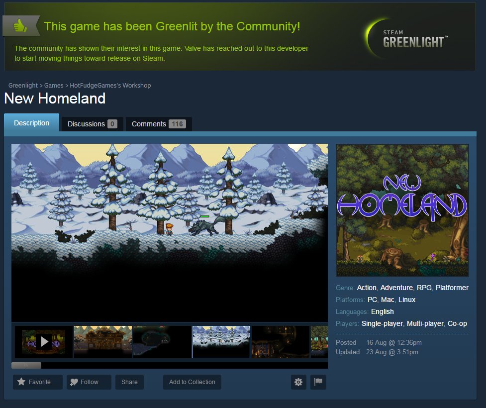We have been #Greenlight !! Thanks to all of you for your votes and support! :) #gamedev #indiedev #indiegame