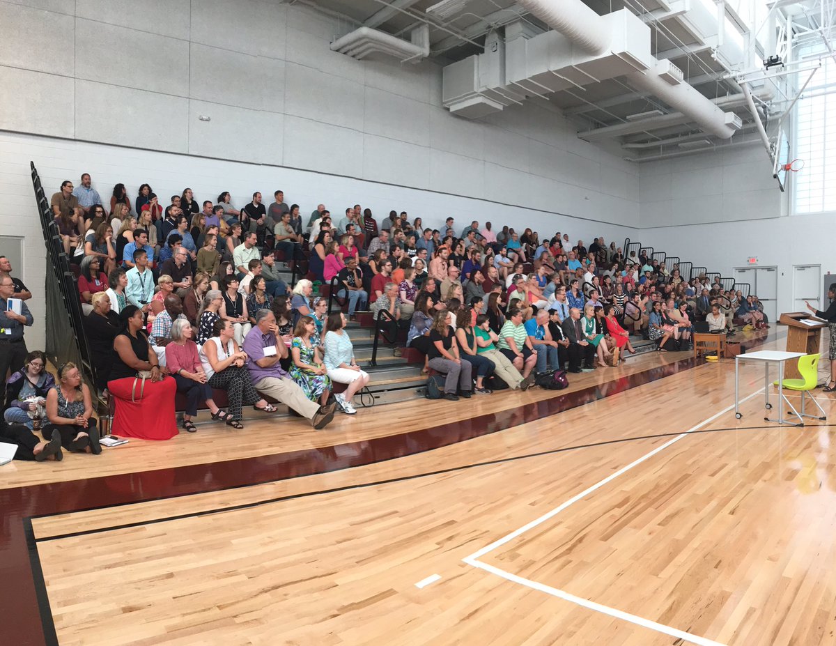 DBCommunication's tweet photo. It's a great day at @AVLCitySchools
This year will be full of VICTORY!#dbcom #DBCtakesAsheville https://t.co/zioRj9bcfR