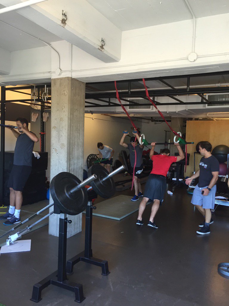 walsha's tweet image. The guys working hard at the #OctagonHockey Pro Training Camp in Montreal. #Fleury #Pavelec #Frolik #Straka #Zboril