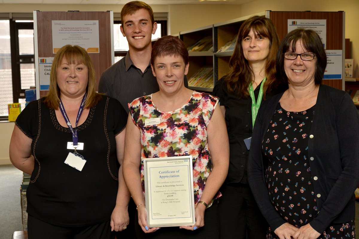SFHFT's tweet photo. Thanks Trust’s Library staff for raising over £62 for the Dementia Care Appeal through a cake and bric-a-brac sale. https://t.co/bb2TfwFnUU