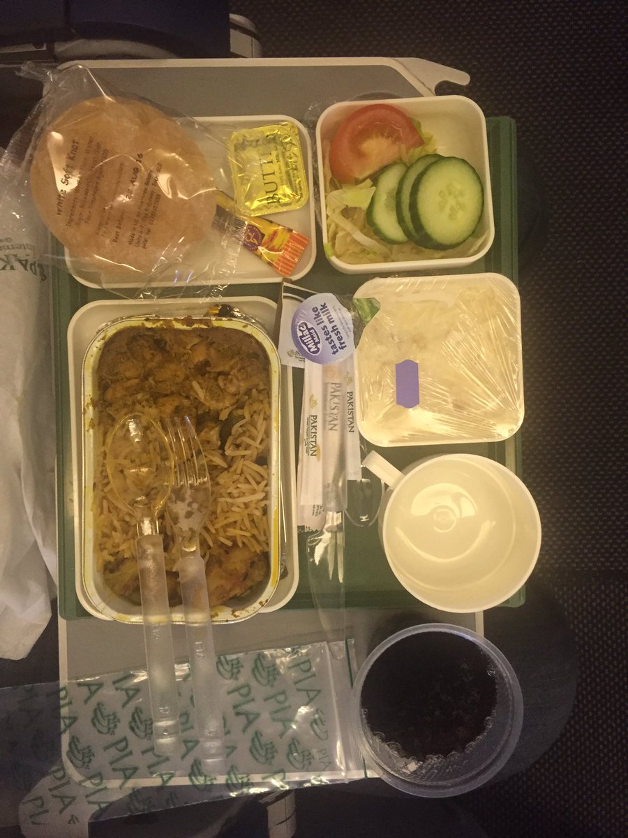 ghairSbatein's tweet photo. #PIA #DeliciousFood #ImprovedMenus #AllFlights @Danyal_Gilani @Official_PIA @TahirImran @Azhar_Nawaz @pia_islamabad https://t.co/B2GOl3MmP6