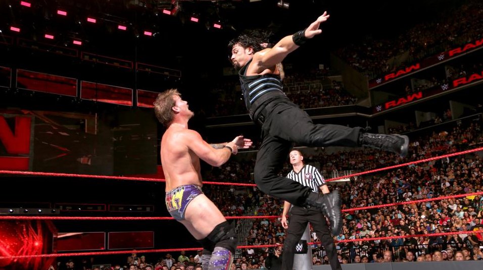 WWE's tweet photo. The path to crown a brand new @WWE #UniversalChampion began last night on #RAW! RESULTS: https://t.co/jAewY47kRn https://t.co/s7ZNsaBQ0g
