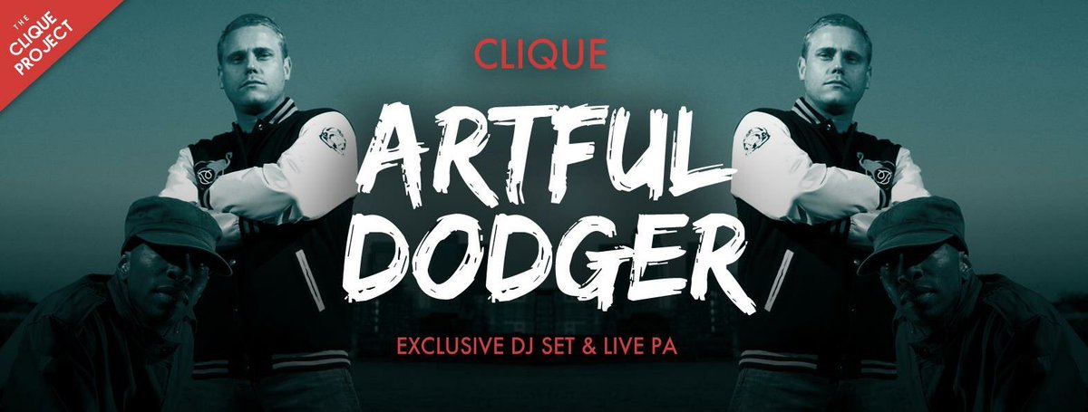 WalkaboutCol's tweet image. This Friday we welcome @ArtfulDodgerDJ to kick start the bank holiday weekend!