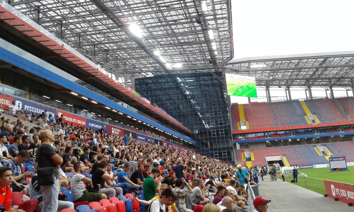WeAreCSKA1911's tweet photo. Our home #CSKAstadium https://t.co/bXsFZoCuM6