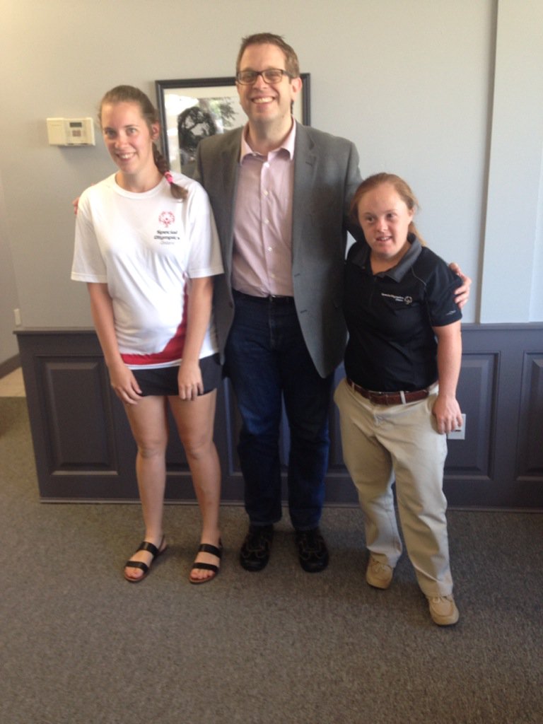 Thank you MP Bittle for meeting with us this morning, Your support means a lot to so many Special Olympics Athletes