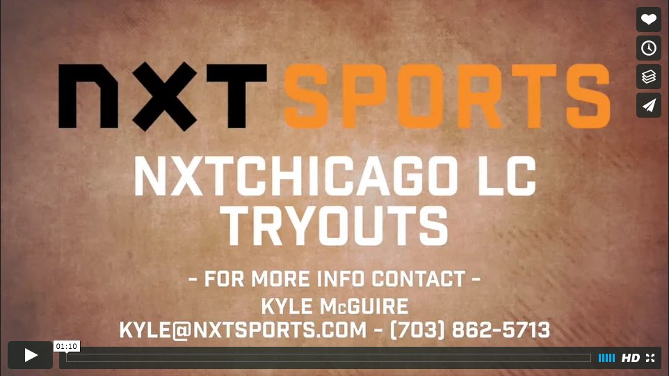 NXTChicago's tweet photo. VIDEO: #NXTChicago Tryouts are just over 2 weeks away #BeNXT

https://t.co/IVcpHxlvqL https://t.co/WkHuTF5jeW