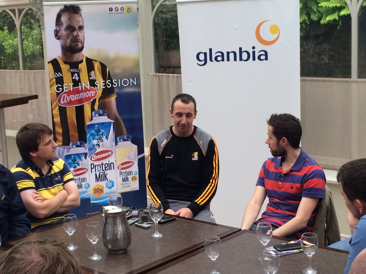 KCLR 96FM (@kclr96fm) on Twitter photo Kilkenny's <a href="/11larky/">Eoin Larkin</a> chats to the press ahead of this years All-Ireland senior hurling final. Kilkenny's <a href="/11larky/">Eoin Larkin</a> chats to the press ahead of this years All-Ireland senior hurling final.