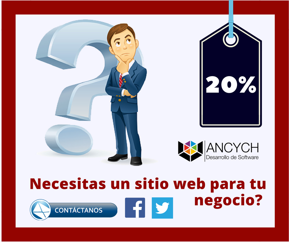 ANCYCH_ES's tweet photo. Necesitas un sitio web para tu negocio: Contáctanos: https://t.co/67Nbrnr60r
#paginaweb #ANCYCH #TechnieMe #negocios https://t.co/marsWa4ehl