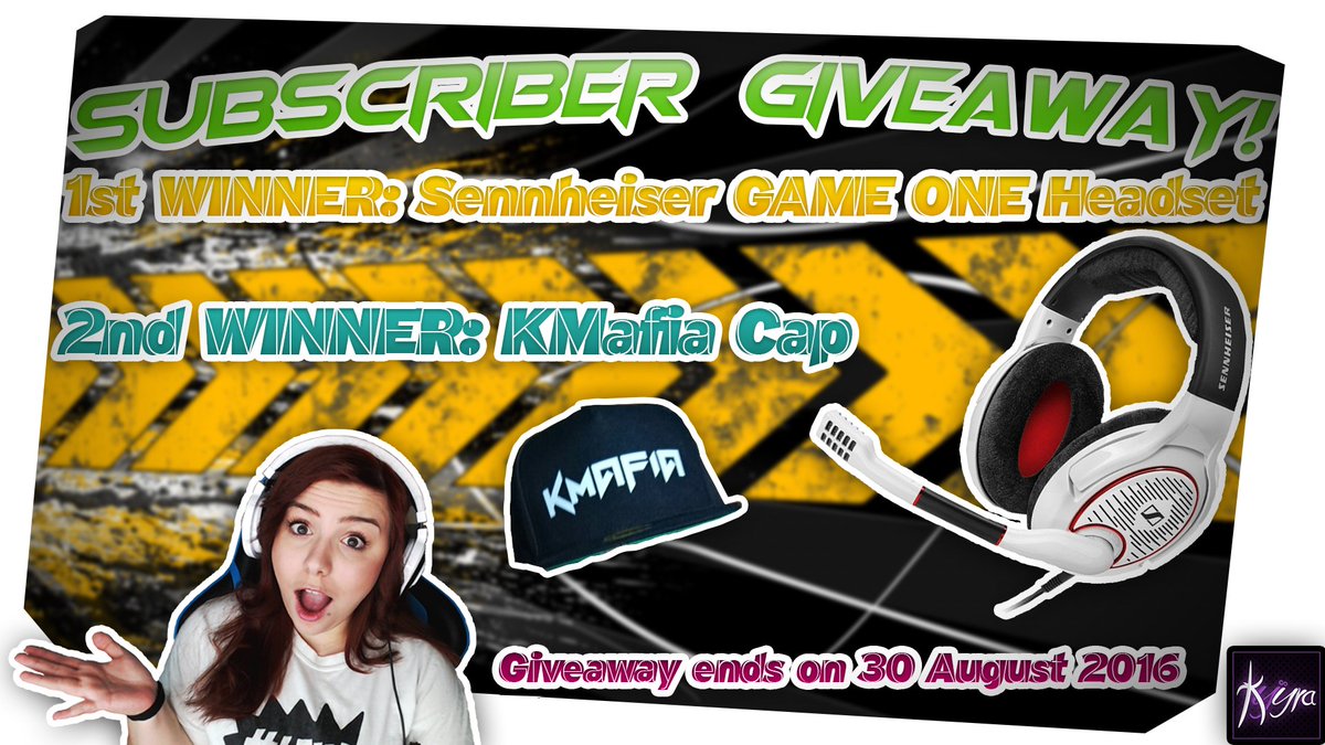 HeyKyyra's tweet photo. SUBBIES! Here it goes your huge giveaway! Make sure to join at https://t.co/GULvzJ48qb #giveaway https://t.co/yg4W2IPWFX