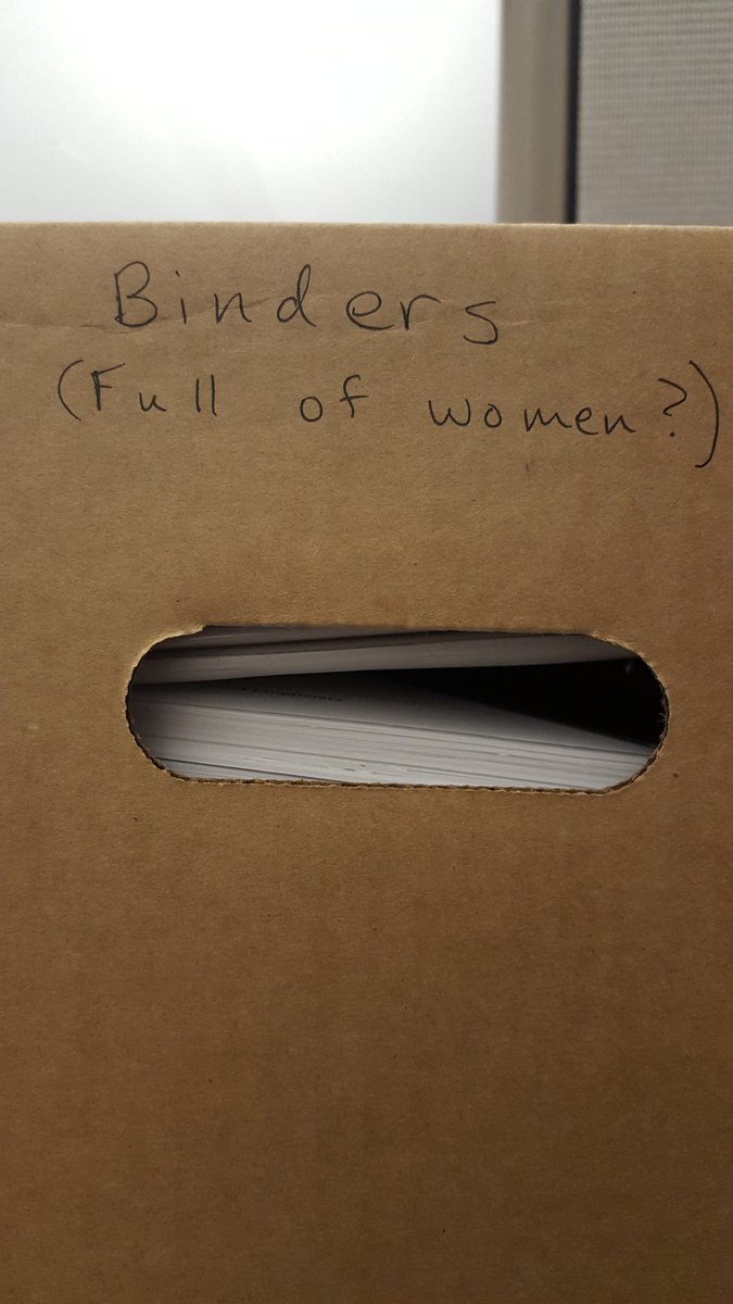 Shereste's tweet image. So I'm packing my desk to move... #Romney2012