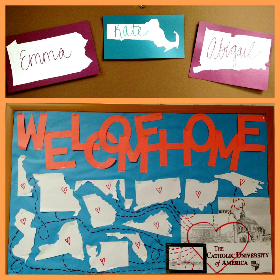 banannarosita's tweet photo. @CUAreslife welcome home residents! #cuacentral #homeiswheretheheartis #tRAining2016 https://t.co/7RiTdo10Sf