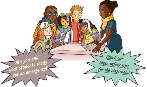 Teachers: Are your students prepared for an emergency? Download curriculum: go.usa.gov/NrFk #BackToSchool