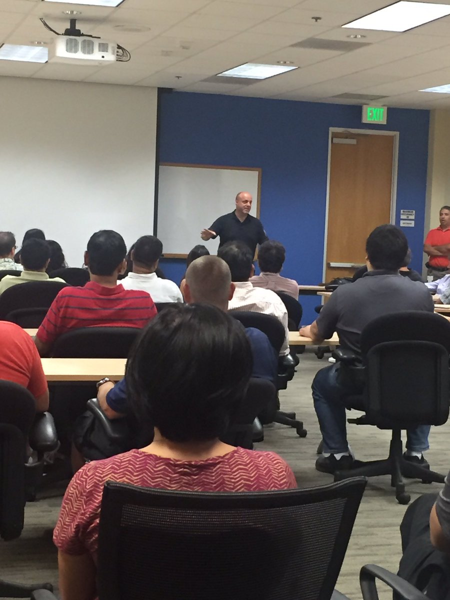 kylejmcdaniel's tweet image. @guychurchward in Irvine meeting with customers and employees