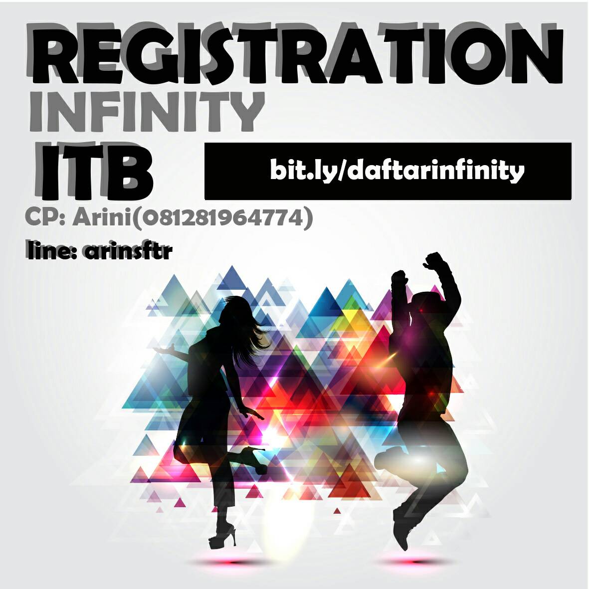 INFINITY_ITB's tweet photo. Daftarkan dirimu di https://t.co/V015ZhBju0
Batas akhir pendaftaran tanggal 27 Agustus 2016
Jangan sampai terlambat! https://t.co/srG26kznje