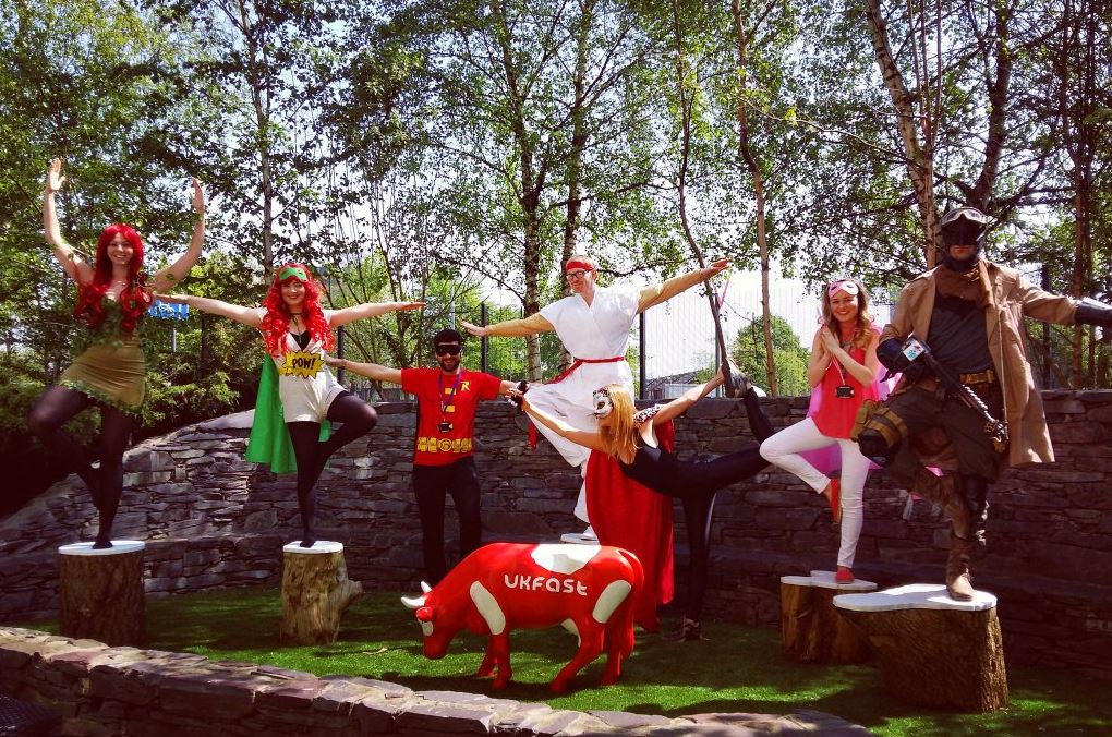 UKFastSpace's tweet photo. Here's another one of our new toys helping to get the slate for our awesome creations like the super @UKFast garden! https://t.co/9zIIvURt9V