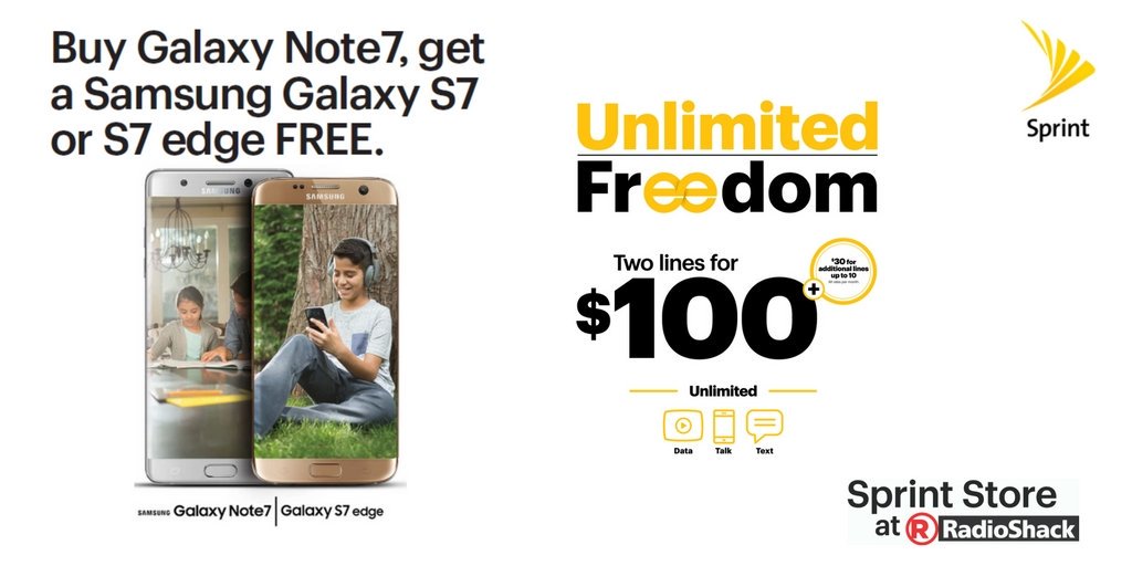 Tons of Great Offers! Stop in and see us at Sprint in Edgewood Town Center