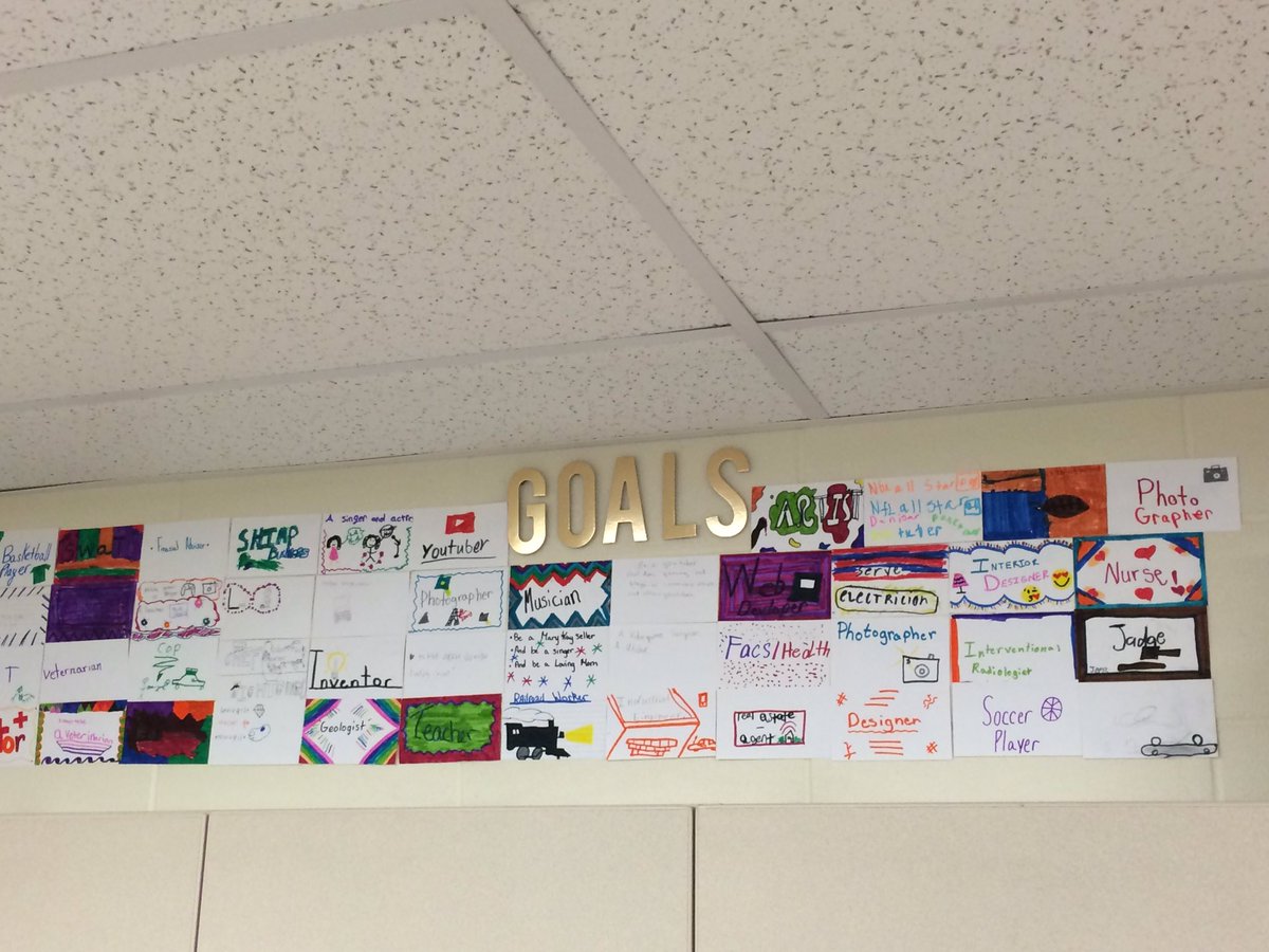 mljrschumacher's tweet photo. Helping 6th graders dream and set goals about their future! @BarrMiddle #barrstaff https://t.co/dRSKj6sHKw