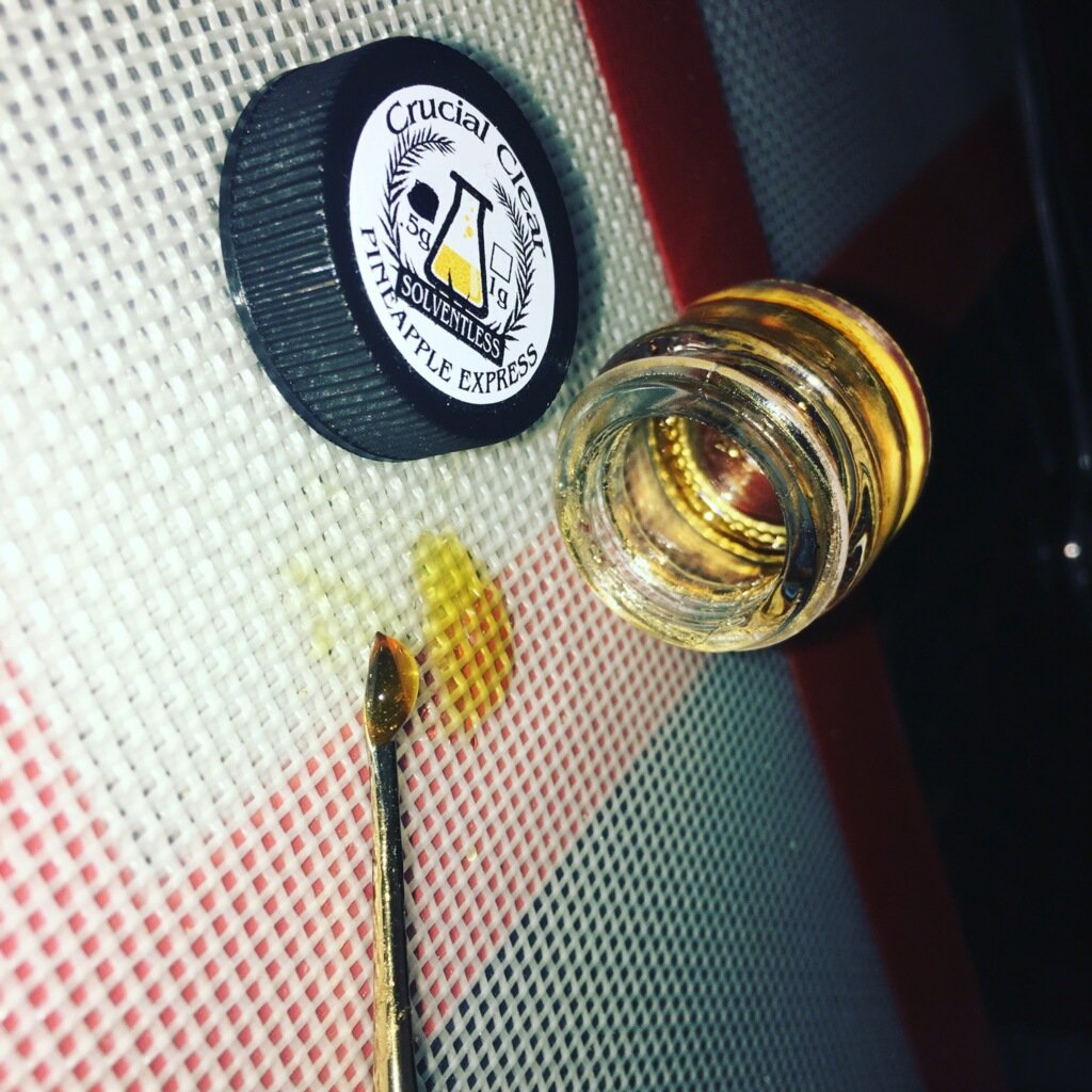 CrucialClear's tweet photo. Let us know what shop you want us in #crucialclear #clear #710 #oil #terps #flavors #weed #dank #LiquidGold #boss https://t.co/CaOOzk0BmK