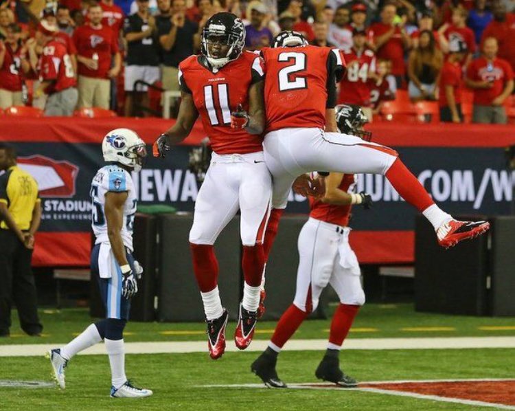 RETWEET if you think Julio Jones and Matt Ryan will be the best QB/WR combo in the league this season!!

#RiseUp
