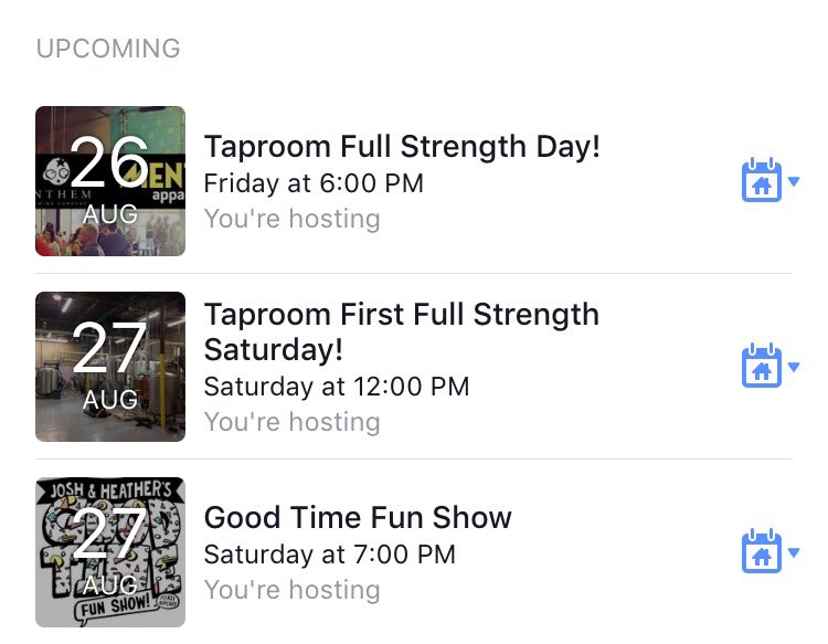 AnthemBrewing's tweet photo. Celebration events this weekend! @MENTapparel @EnergyFC @thespyfm @MimsFoodTruck @FlyingPigOKC @murphycookshack https://t.co/ai6ZBjPCh1
