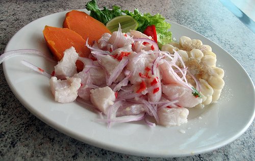 Ceviche - Simple and so tasty. Nothing beats it#ceviche #cevicheperu #cevicheperuano #Peru # eatperu.com/what-is-cevich…