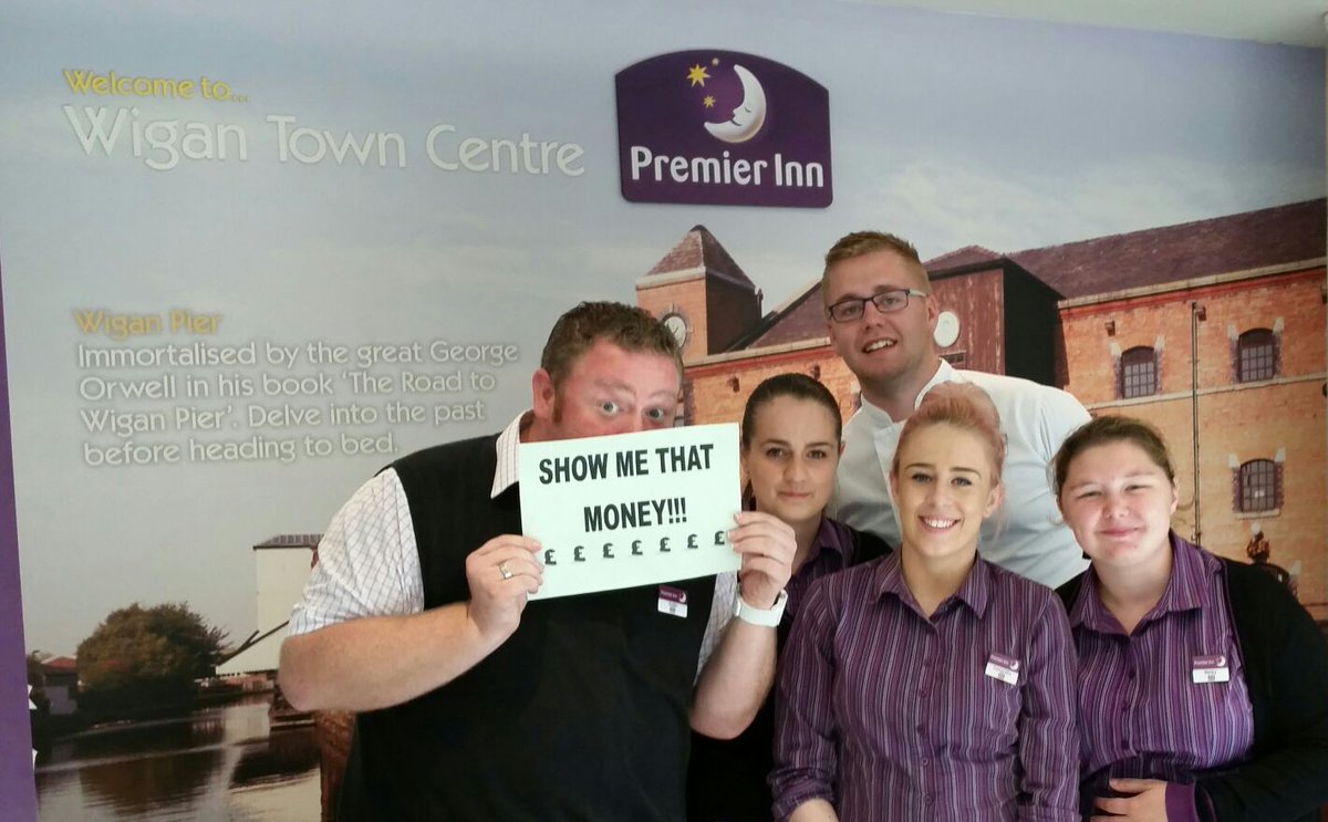 <a href="/smmottram/">Sam Mottram</a> <a href="/SDEBDD/">simon ewins</a> <a href="/placemadebyyou/">A Place Made By You</a> Well done Wigan you SMASHED it!!!!👊 #foodfrenzy #WiganWINNERS 💜💜