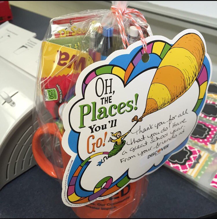 DocLauraDE15's tweet photo. Thanks to #unitedway and #discoverbank for giving our teachers mugs with goodies! @pwesPride https://t.co/sDszJYwGMX