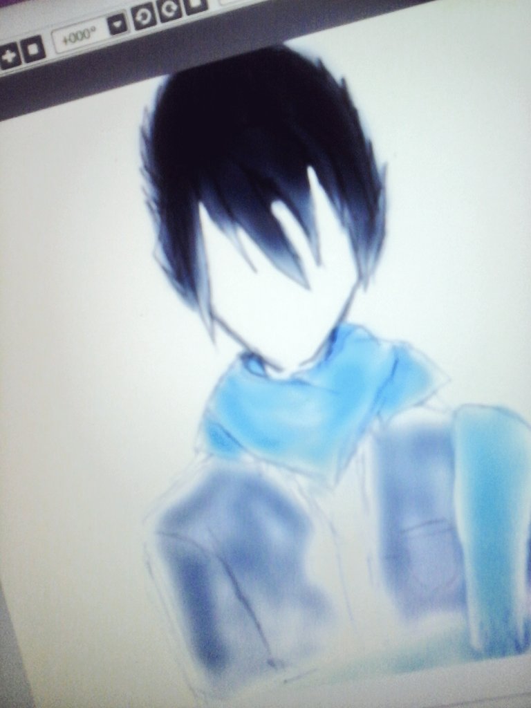 //Eeeeeeee drawing Takatora on a laptop is hard, especially when you're drawing by mouse. ;^;