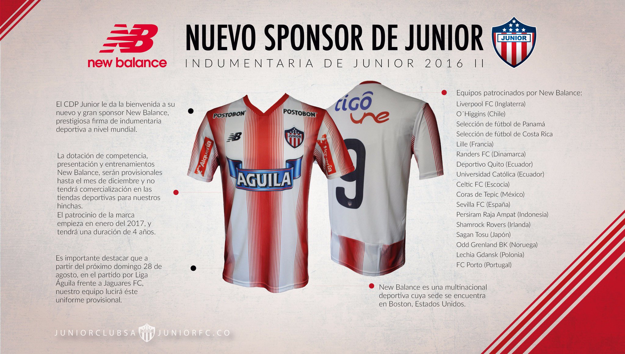 new balance junior fc