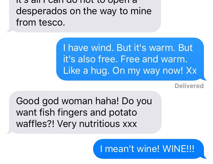 ClaireHolly_'s tweet image. I MEANT WINE!!! #predictivetextfail