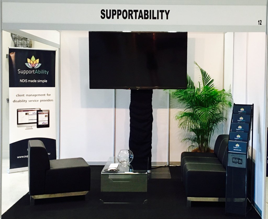 SupportAbility_'s tweet image. In sunny Cairns today at the QLD Disability Conference.  Drop by our stand for a demo or a chat. #QDC2016 #NDISReady