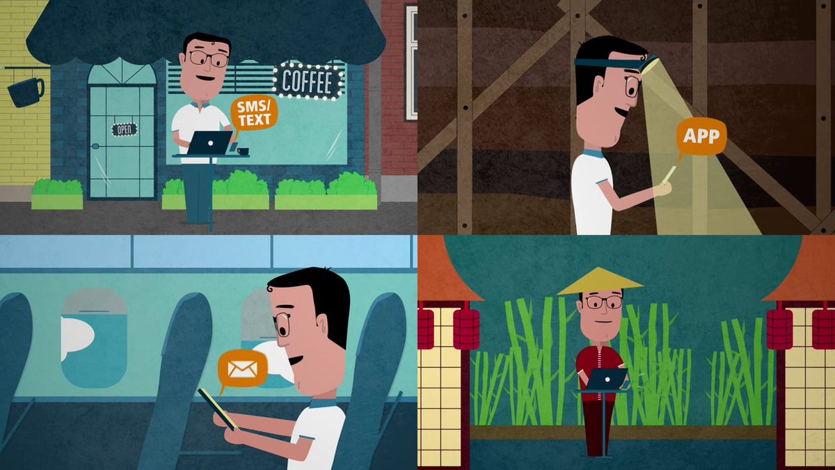 ATNETServices's tweet image. Video: Checkout how #MultiFactorAuthentication is evolving with @SMSPasscode bit.ly/2bcuIWx
