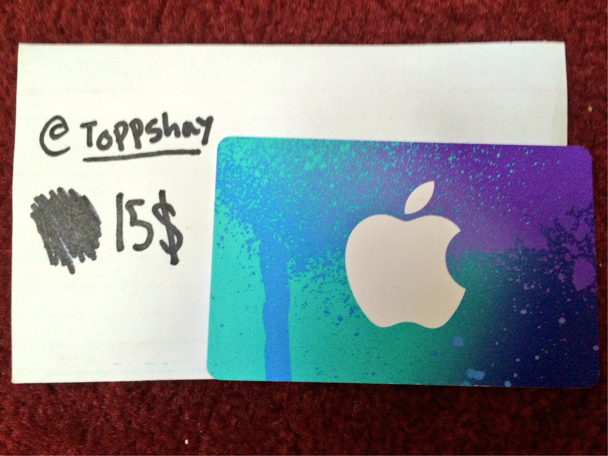 ToppShay's tweet image. 15$ giveaway 
Winner when I hit 50rts
Good luck