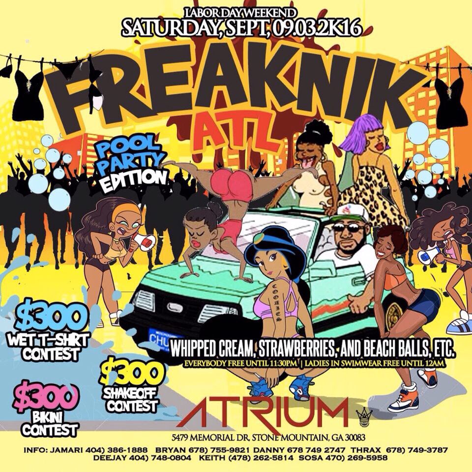 G0lden_Chld's tweet photo. #FreakNikATL x #ExplicitENT #ExplicitBaddiesAUC 😈😇 @ Club Atrium Labor Day Weekend. Everybody Free Til 11:30 !! https://t.co/GIogA51n9T