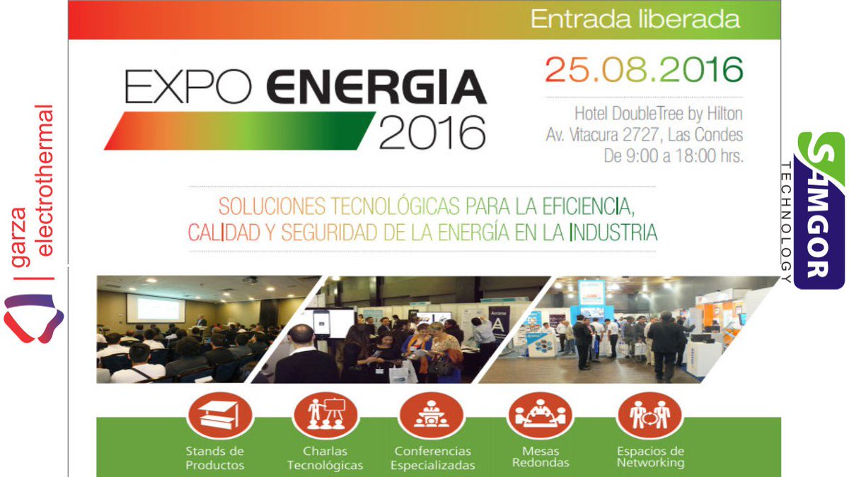 SamgorTech's tweet image. SAMGOR AMERICAS PRESENTE EN #EXPOENERGIA2016 #CHILE