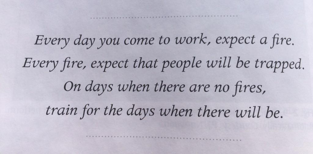 romduck's tweet image. 3 Simple rules to be a #firefighter